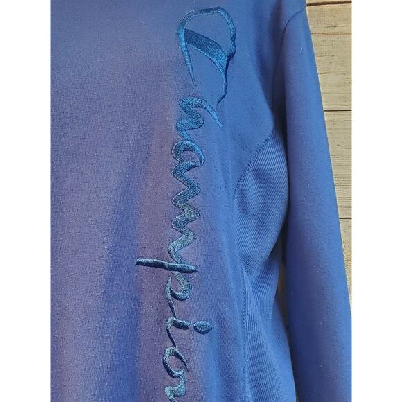 Vintage 90s Champion Reverse Weave logo Crewneck Sweatshirt Size small - Picture 2 of 6